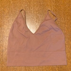 Bozzolo Women’s V-Neck Ribbed Cami, Women’s Size S/M